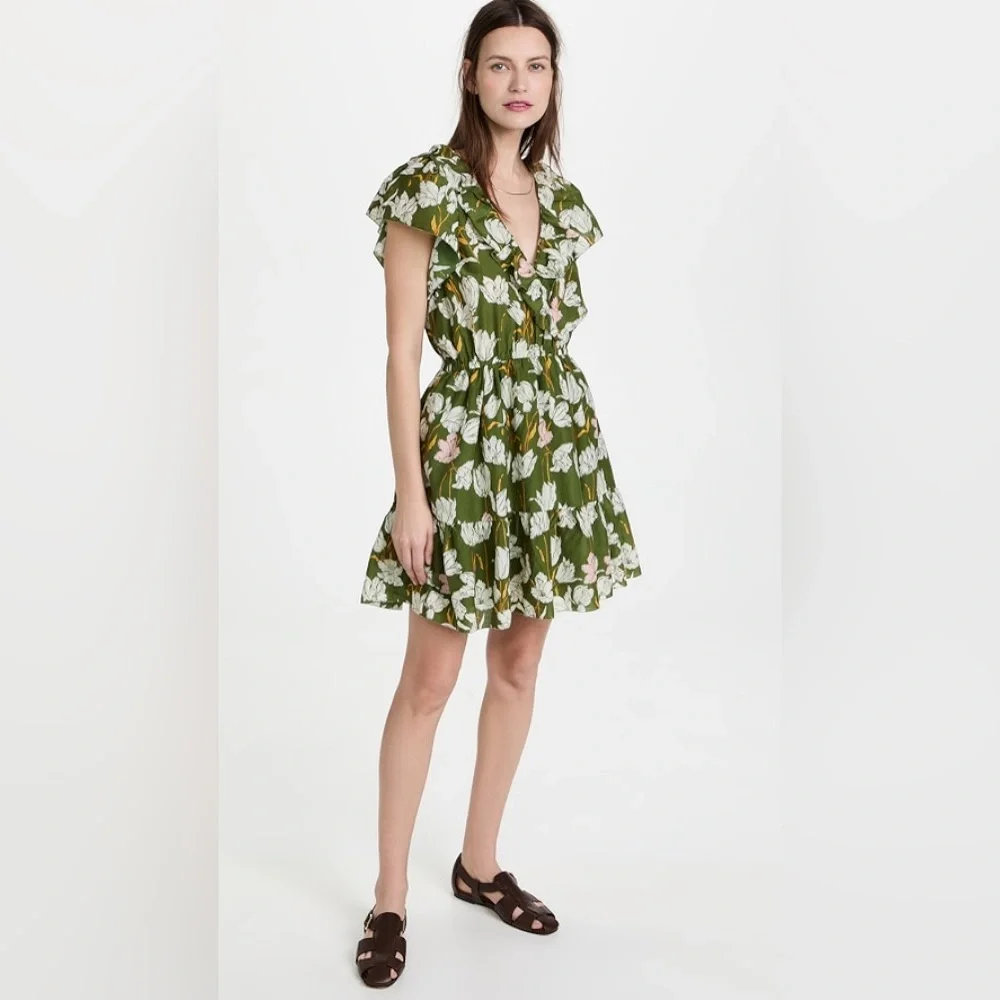 Trovata Birds of Paradis MARCELLA DRESS SIZE XS - Picture 1 of 6